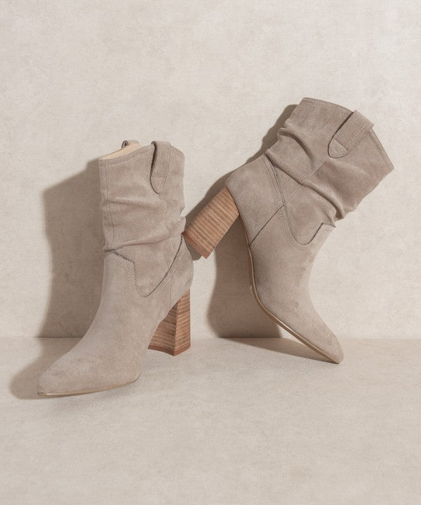 Taupe Western Style Bootie