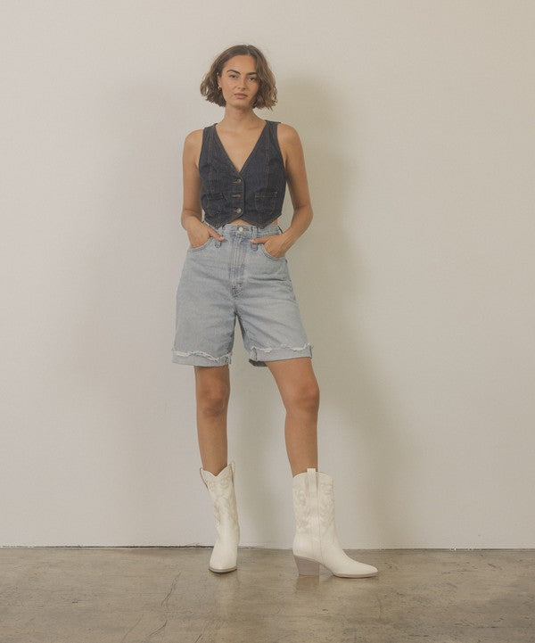 White Embroidered Short Boot