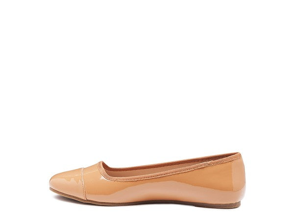 ZAPATOS PLANOS DE BAILARINA CON PUNTA REDONDA CAMELLA
