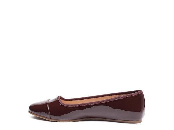 Mocca ROUND TOE BALLERINA FLAT SHOES