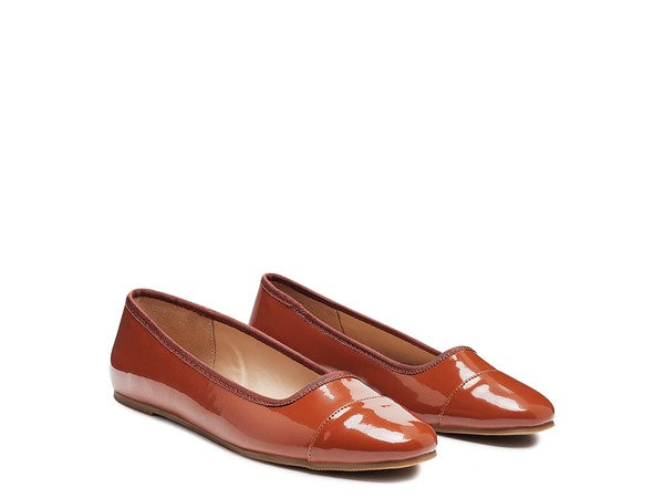 Mocca ROUND TOE BALLERINA FLAT SHOES
