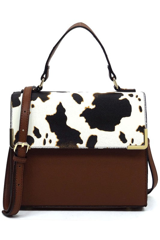 Mimi Colorblock Top Handle Satchel