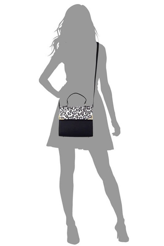 Mimi Colorblock Top Handle Satchel