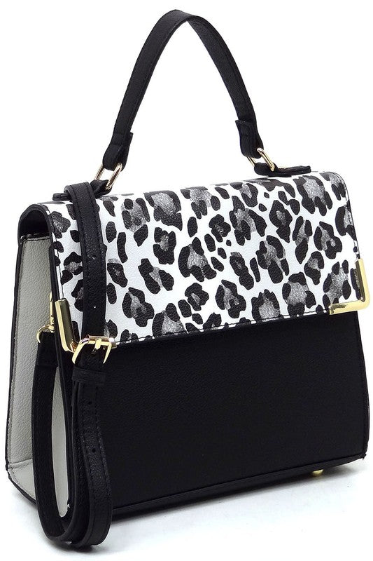 Mimi Colorblock Top Handle Satchel