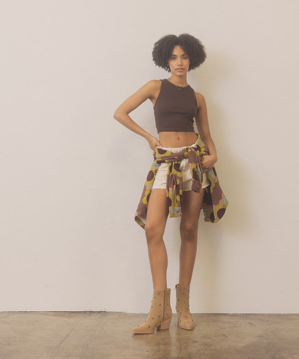 Tan Ivanna - Star Studded Western Boots