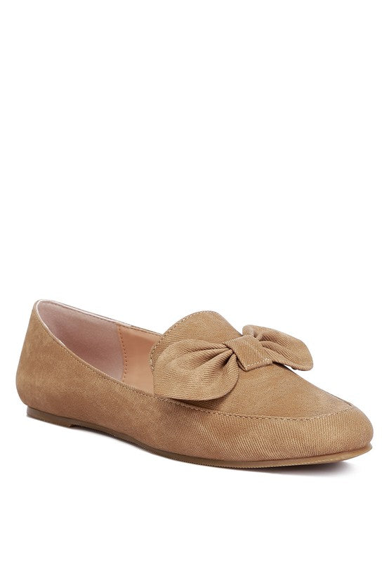 Mocasines con lazo adornado Waveney