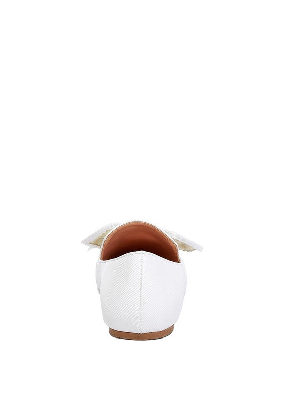 Mocasines con lazo adornado Waveney