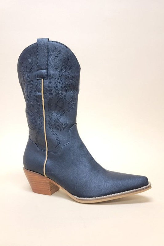 BLACK WESTERN BOOTS
