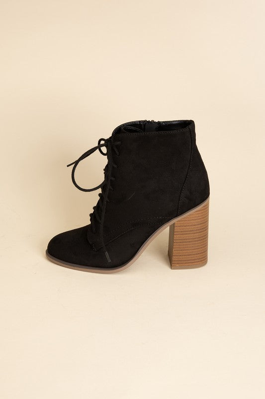Black Lace Up Boots