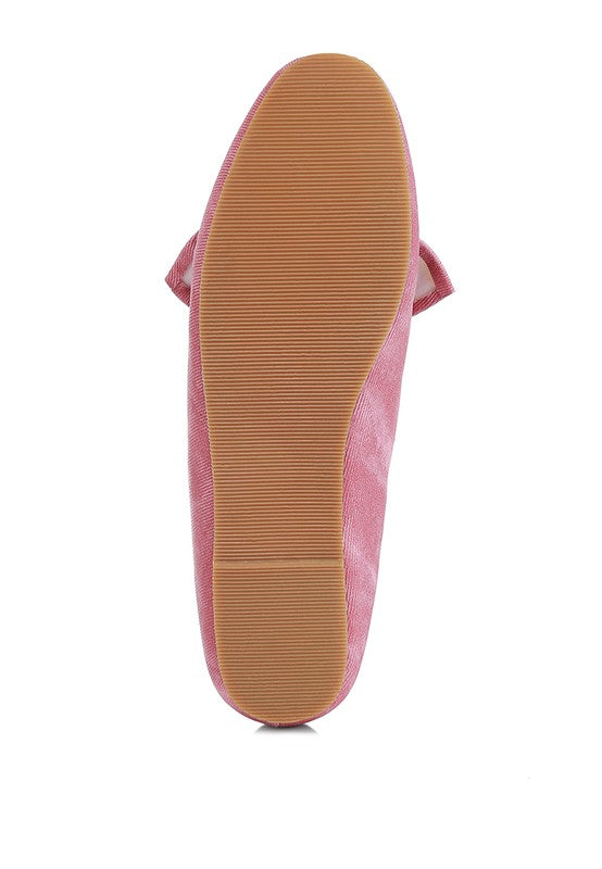 Mocasines con lazo adornado Waveney