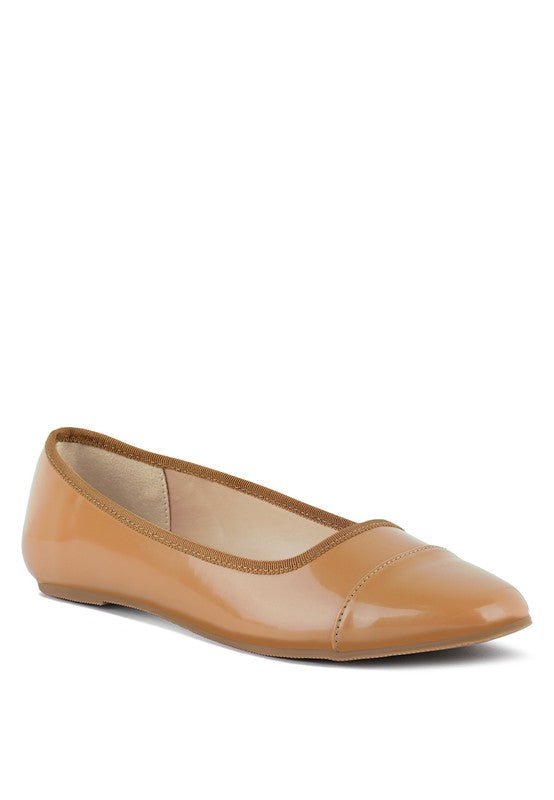ZAPATOS PLANOS DE BAILARINA CON PUNTA REDONDA CAMELLA