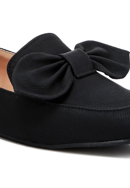 Mocasines con lazo adornado Waveney
