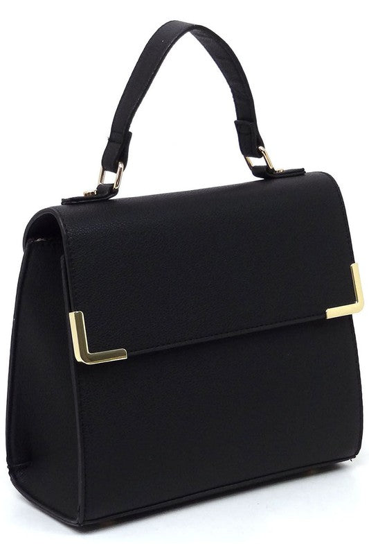 Mimi Colorblock Top Handle Satchel