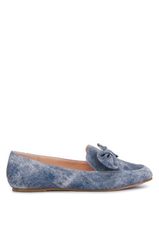 Mocasines con lazo adornado Waveney