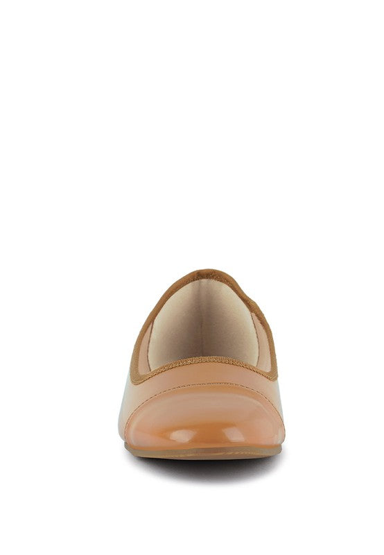 Macciliato ROUND TOE BALLERINA FLAT SHOES