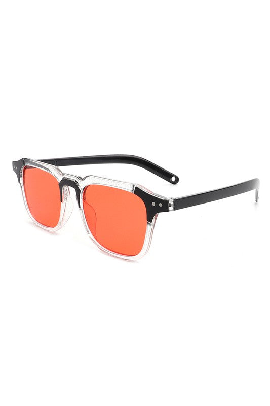 Retro Vintage Square Aviator Fashion Sunglasses
