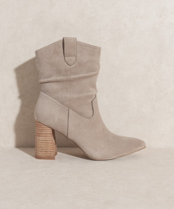 Taupe  Western Style Bootie