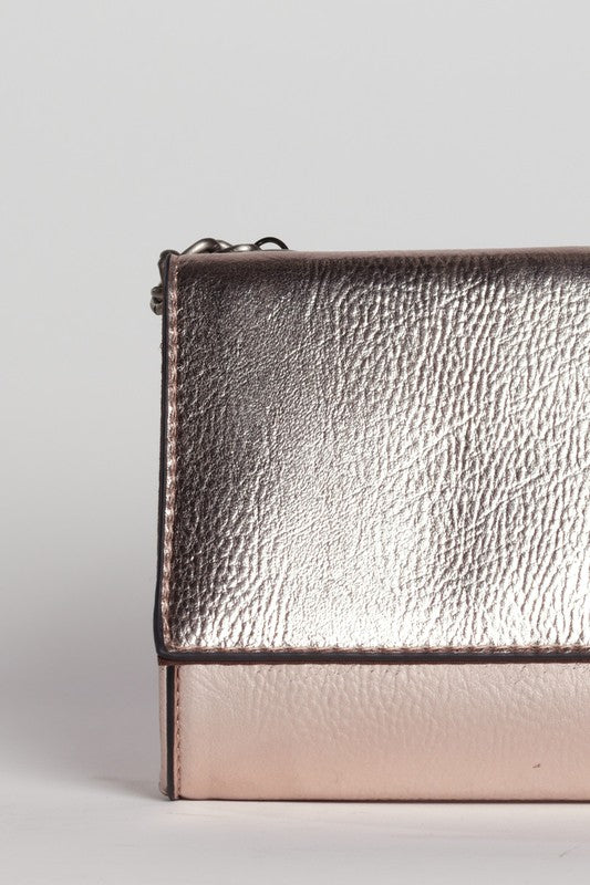 Rose Gold CROSS-BODY BAG