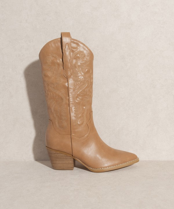 Camel Classic Western Boot