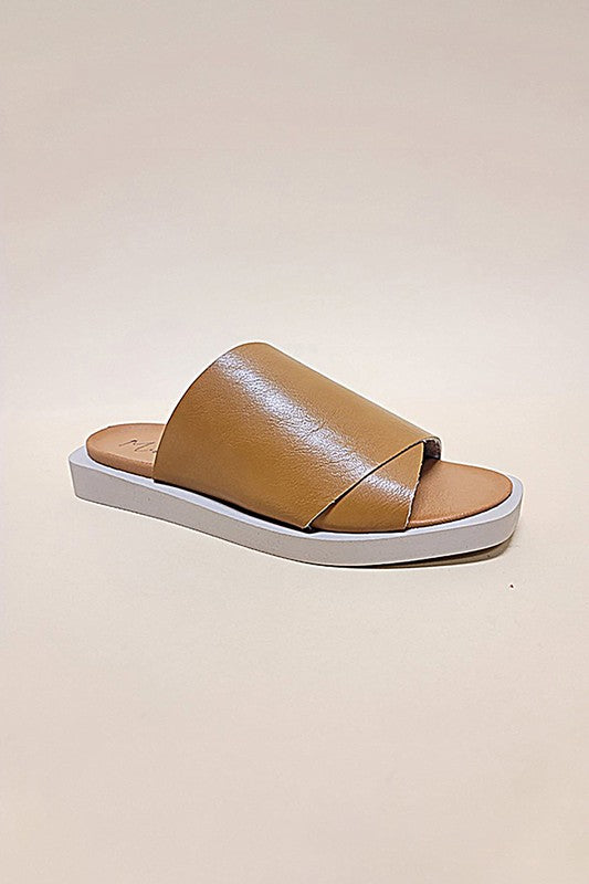 Camel CASUAL SLIDE SANDALS