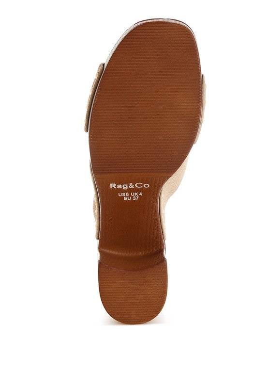 Beige  Mearsk Genuine Suede Leather Clogs