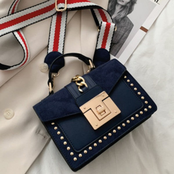 Fiona Blue Shoulder Bag