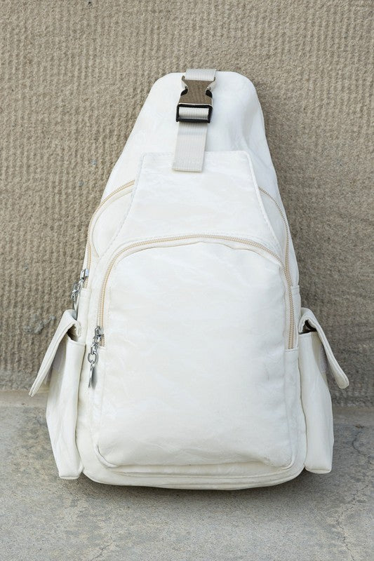 Ivory Convertible Backpack Sling